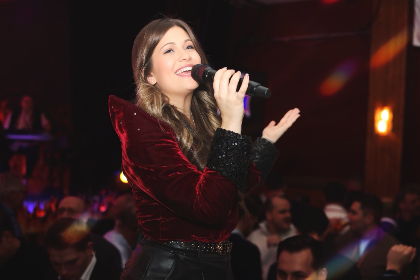 Bianca live auf der Bühne